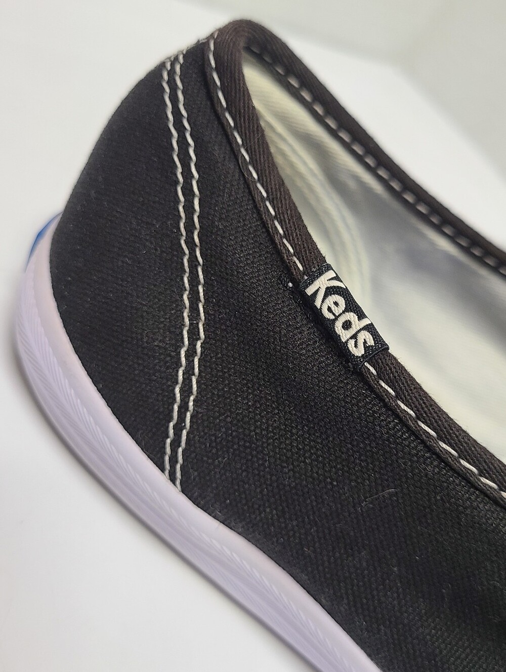 Keds Champion Originals Black Lace-Up Sneakers Sz 12W - Picture 6 of 13